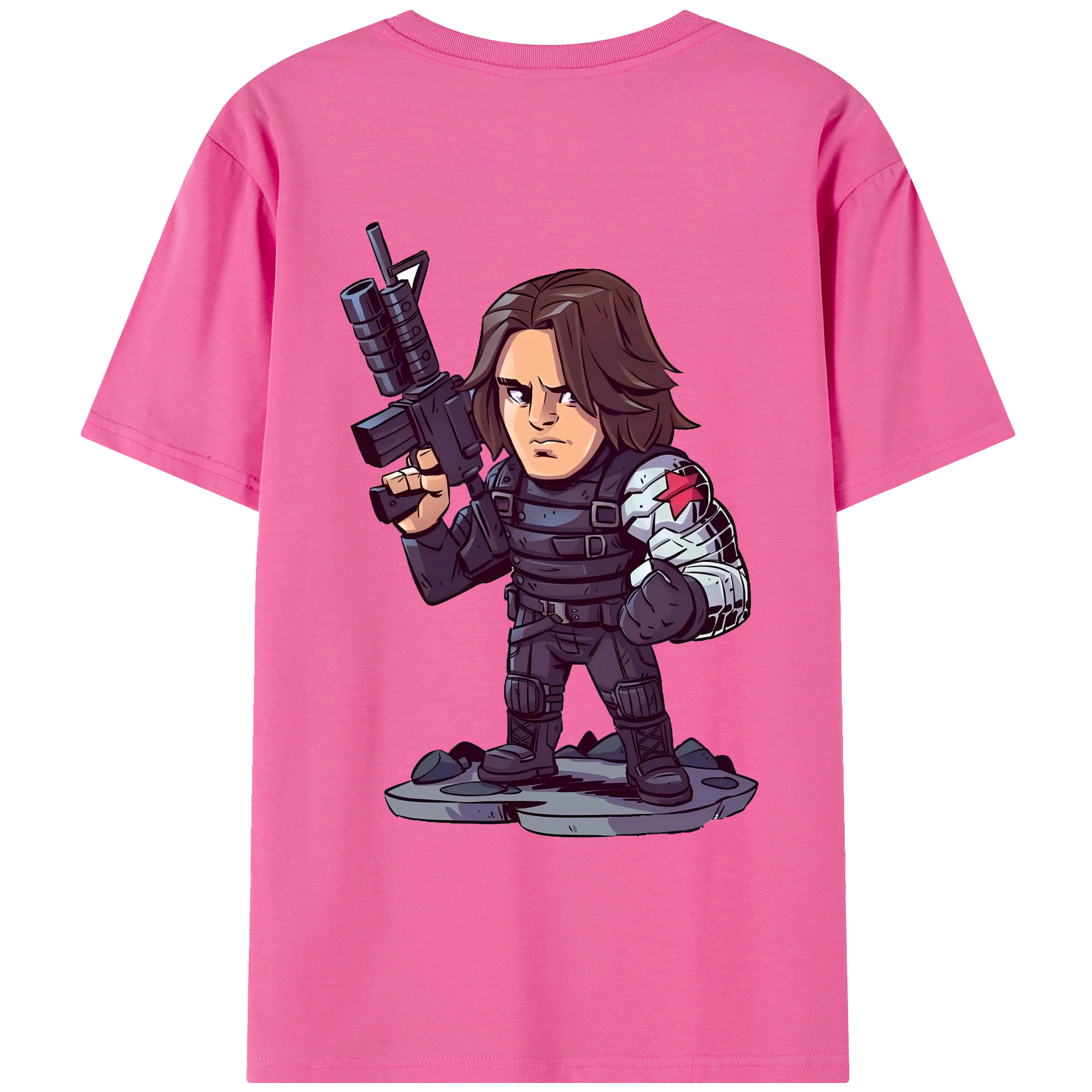 （画像用） アベンジャーズ The Avengers レディース半袖Tシャツ(バックプリント)